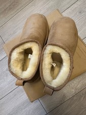 UGG Classic Ultra Mini Boots Chestnut Size UK 3- Chesnutt