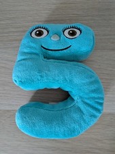 Numberjacks plush 5 Five soft Toy SMALL 6" 15cm CBeebies Gosh 2008 Christmas