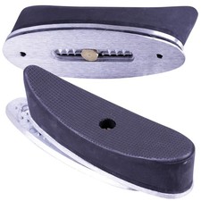 Bisley Adjustable Rubber RECOIL BUTT PAD Stock Shoulder Rifle Buttplate Shotgun