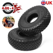 2x Tyre 11x4.00-4 4 Ply Tread