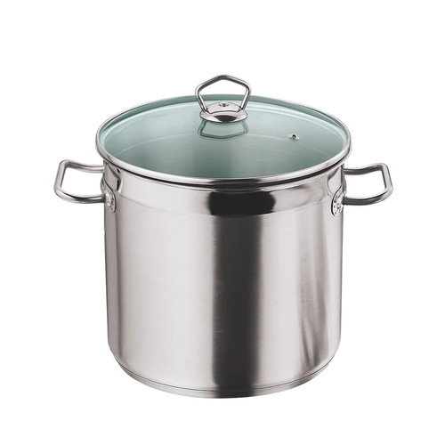 Stainless steel stock pot - steel,