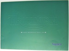 TRIUMPH Classic Range 2004 T3864636 Original Motorcycle Sales Brochure