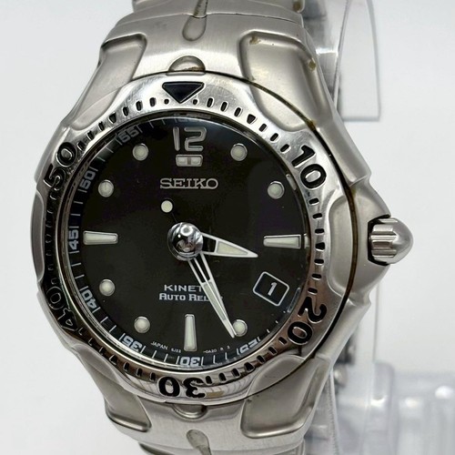 Seiko kinetic 5j22 0a50 gold - 5j22-0a50,
