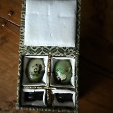 Jade Stone Hand Painted Eggs