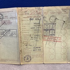 TRIUMPH VITESSE 1600 1965 CLASSIC VINTAGE RF60 LOGBOOK MEMORABILIA