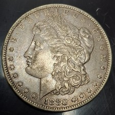 1880 morgan silver - morgan,