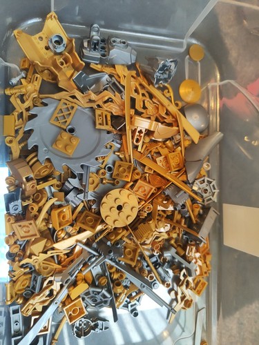 Lego bricks gold and - -,