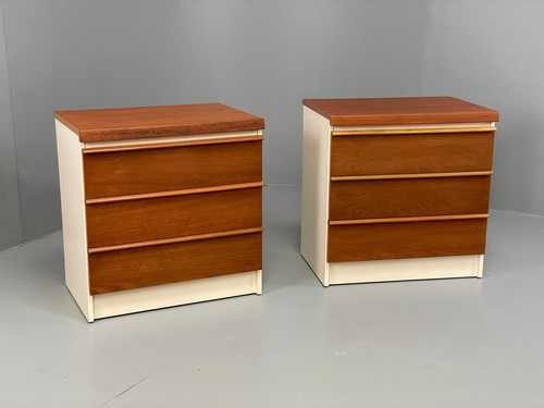 Vintage bedside cabinets teak - bedside,