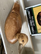 Wooden Decoy Duck