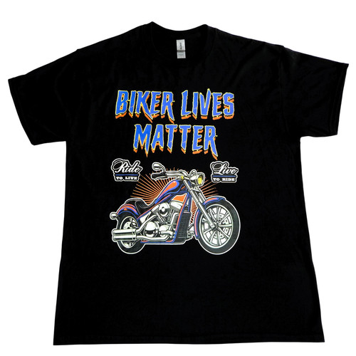 Mens shirt biker lives - t-shirt,