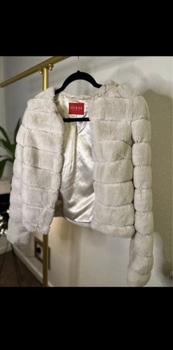 Guess faux fur bomber - -,