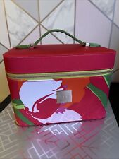 Ted Baker Beauty Vanity Case Pink Floral. L22 , H 16, D14cm. New.