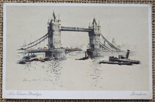 Illustrated Tower Bridge