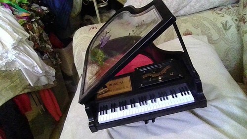Vintage musical piano - piano, jewelry
