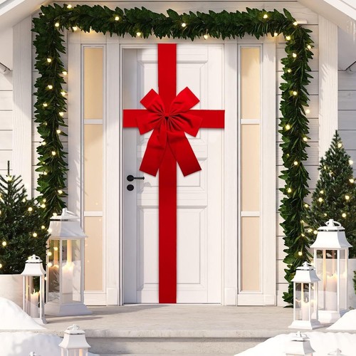 Christmas front door - front,