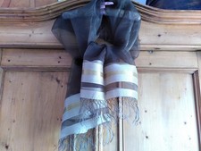 HOBBS chestnut brown silk