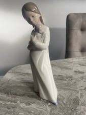 NAO By Lladro Girl With Puppy