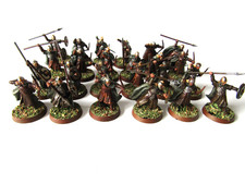 A1 WARHAMMER  LOTR / MIDDLE EARTH WARRIORS OF ROHAN X 24 PAINTED PLASTIC