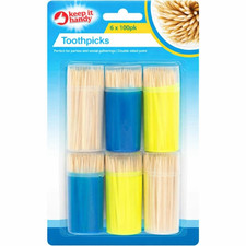 600pcs X WOODEN TOOTHPICKS