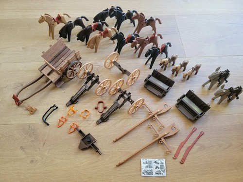 Playmobil vintage horses - vintage,
