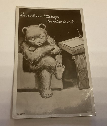 Vintage card postcard toy - card,