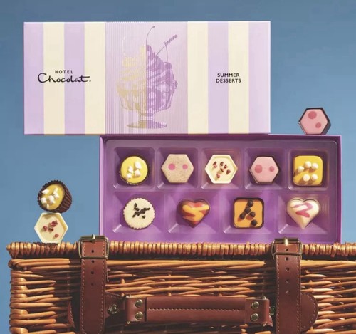 Summer desserts chocolate box - desserts,