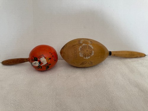 Vintage mexican maracas hand - vintage,