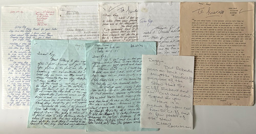 Reggie kray fan mail bundle - fan,