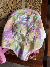 Vintage Early Baby Born Dolls Zapf Creation Papoose Front Carrier 