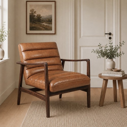 Tan brown genuine - brown, real