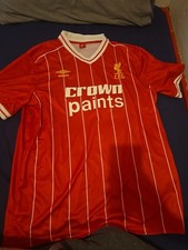 Liverpool Retro Home Football Shirt 1983-84 Size XXL Very Good Condition