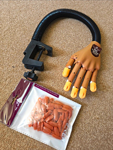 Nail training practice hand - training,