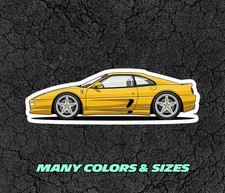 F 355 Berlinetta Car Profile