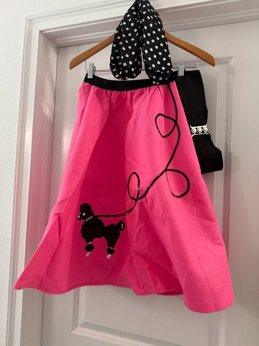 Big notes poodle skirt - notes,