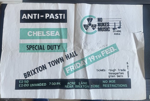 Sex pistols anti pasti - pasti, chelsea