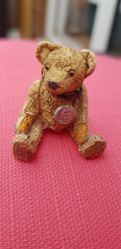 Bear figurine sitting - bear,
