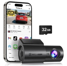 REDTIGER 4K Car Front Dash Cam