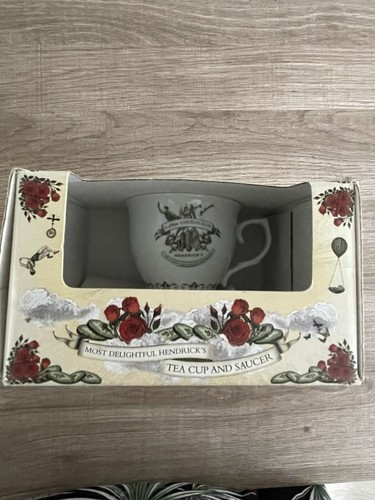 Hendricks gin tea cup - hendricks,