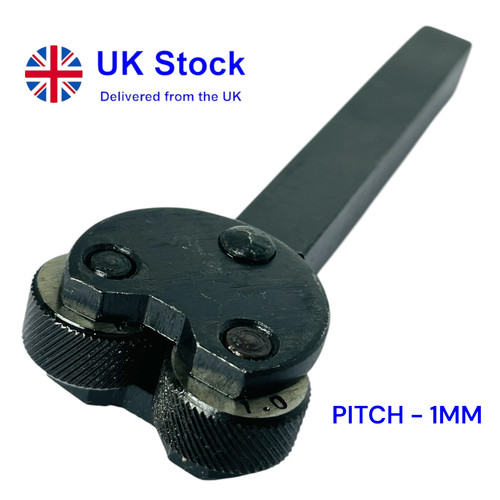 Wheel knurling tool with - knurling,