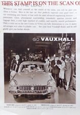 Vauxhall 'Velox & Cresta' Saloon Motor Car ADVERT : Original 1959 Print Ad E15/L