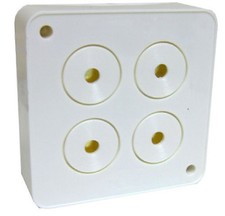 LOUD Intruder Burglar Alarm Internal Four Piezo Siren 12 Volt DC 111db