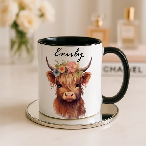 Custom name highland - custom, cow