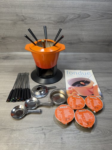 Creuset vintage fondue set - le,