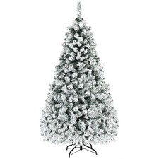 6ft Flocked Snow Artificial