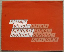 FIAT 850 SPORT COUPE & SPIDER