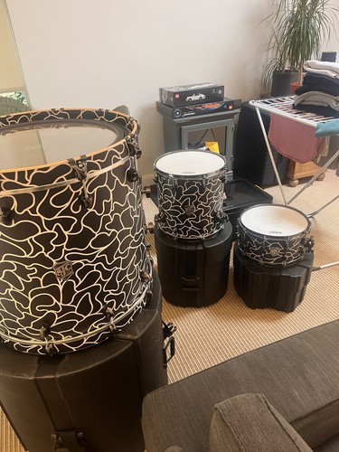Sjc custom drum kit - sjc,