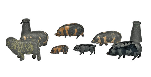 Job lot farm animals - lot, of