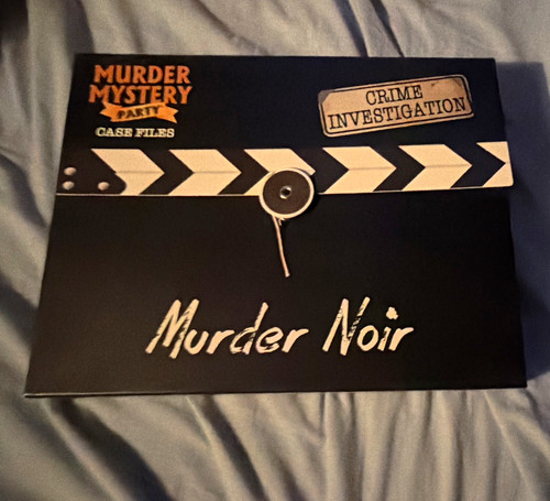 Murder mystery party - murder,