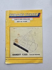 BOMFORD BANDIT 1200 TRAILED MOWER PARTS CATALOGUE