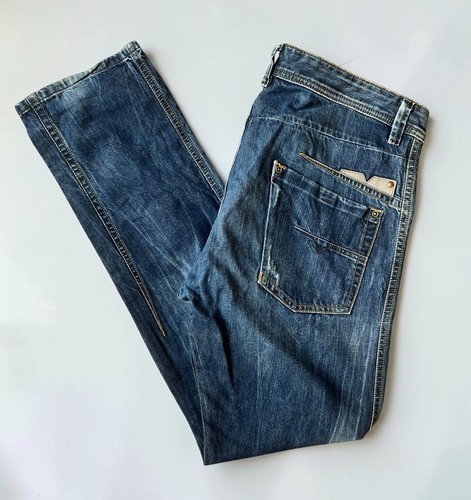 Diesel darron mens blue denim - mens,
